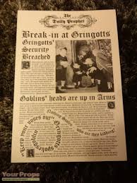 Gringotts Break in